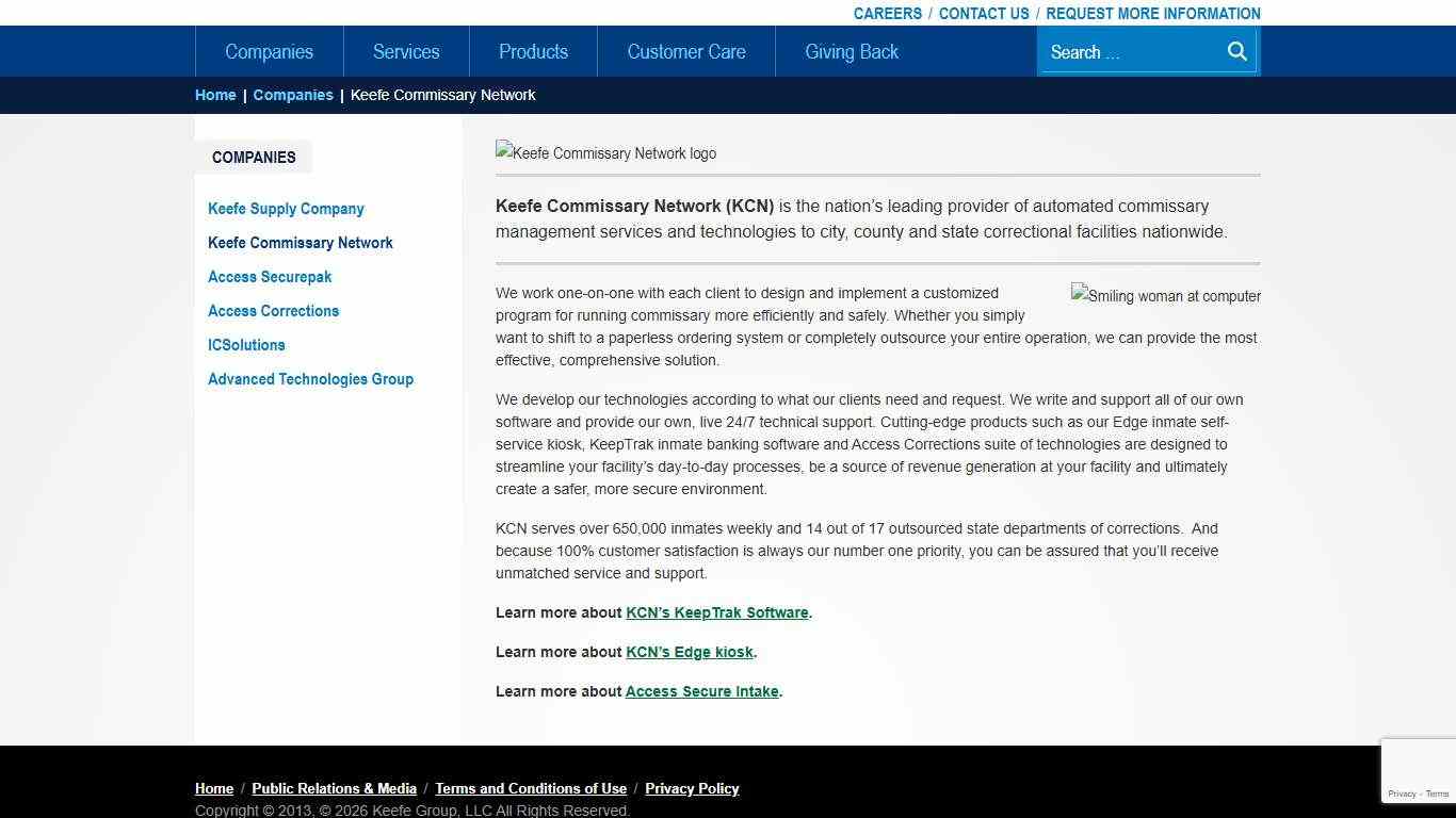 Keefe Commissary Network - Keefe Group